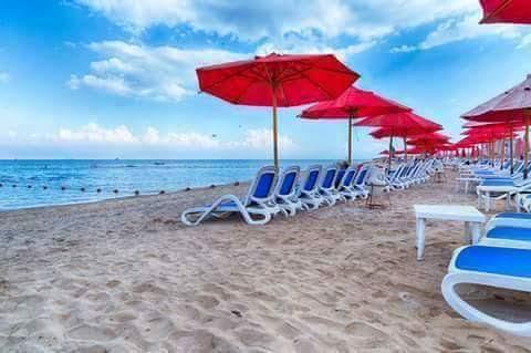Chalet Porto South Beach - Beach Front Sea View Ain Sukhna Dış mekan fotoğraf